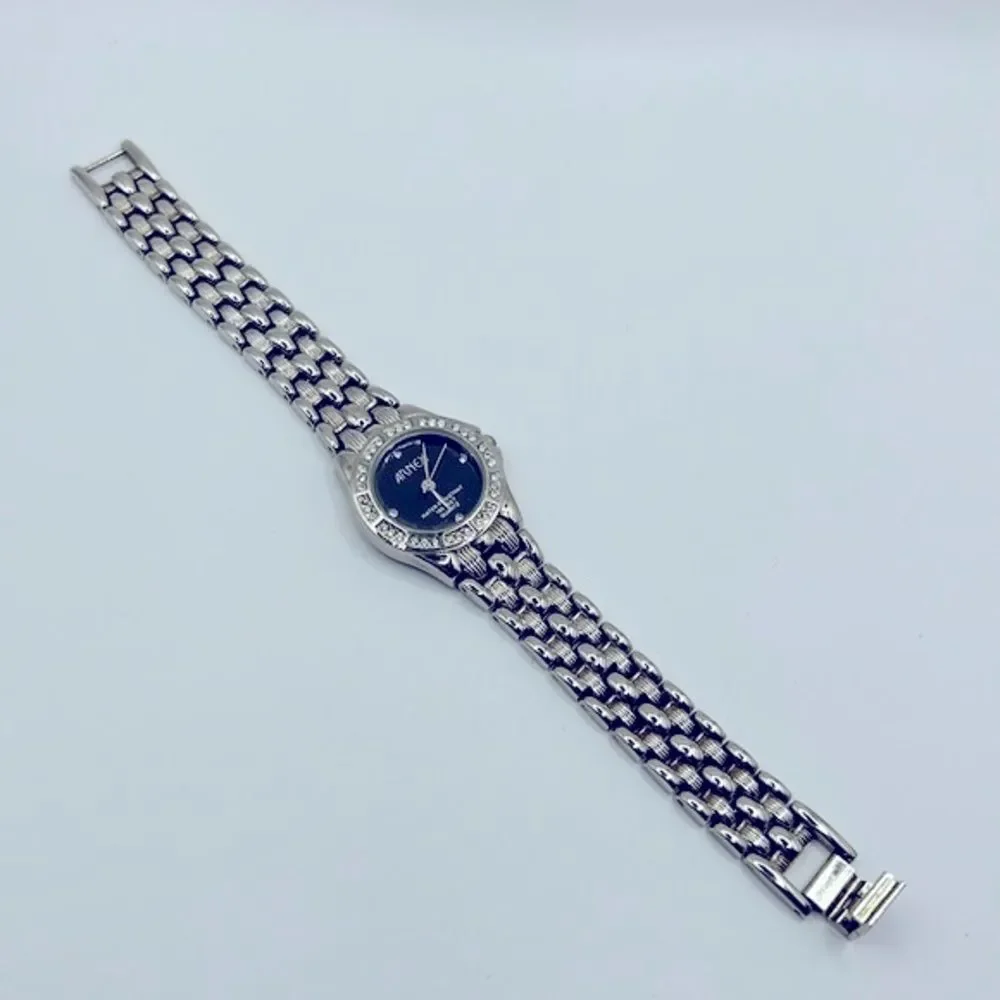 Working! Ladies Arnex Dainty Rhinestone Accent Watch
